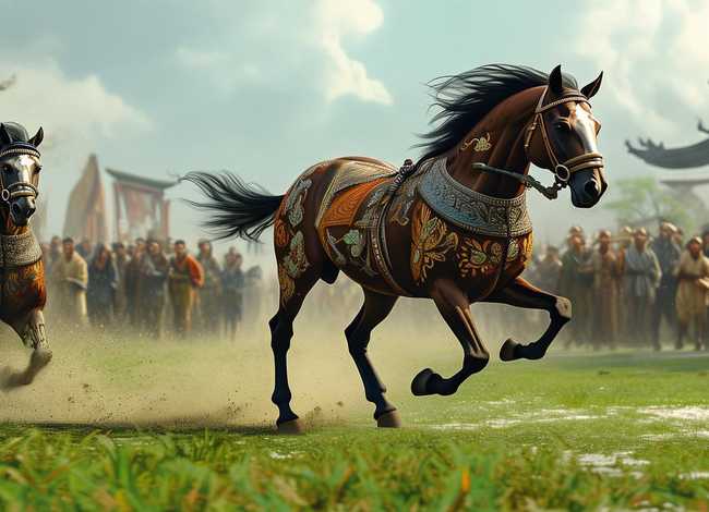 马的故事视频，田忌赛马的故事视频