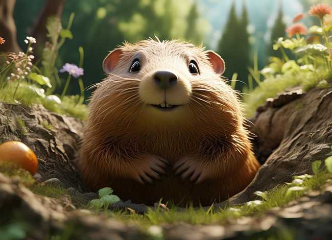 地鼠钻洞故事 - 地鼠钻洞故事内容