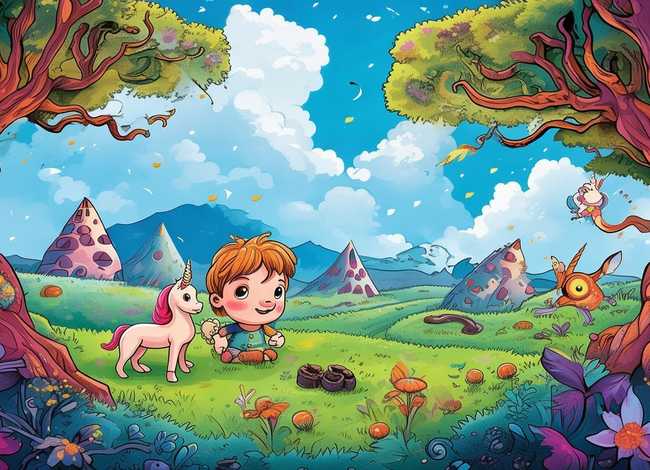 儿童童话图画，儿童童话图片画画