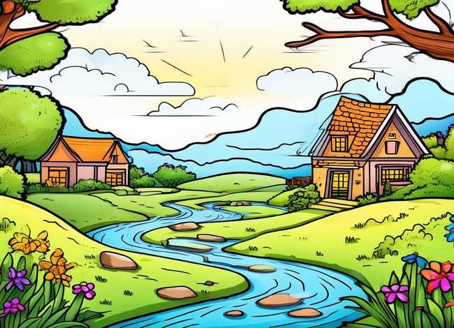 填色故事绘本、填色故事绘本教案