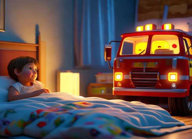 儿童睡前消防小故事三分钟、睡前故事幼儿故事大全消防车