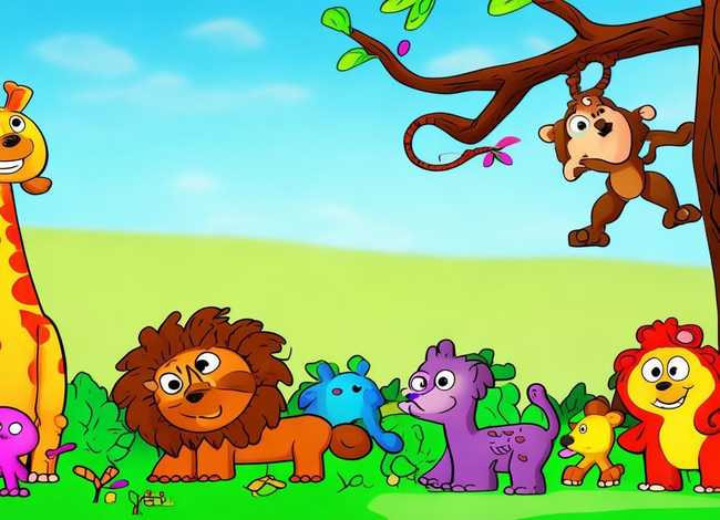 儿童关于动物的画、关于动物的画儿童简单绘画