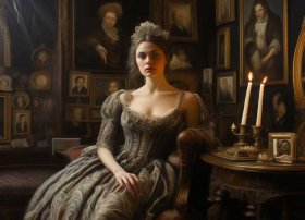 纹肖像故事（肖像画的故事）