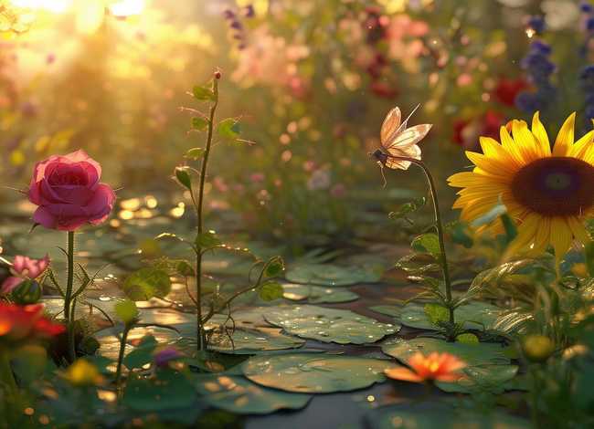 花园故事编写 - 花园故事编写图片大全