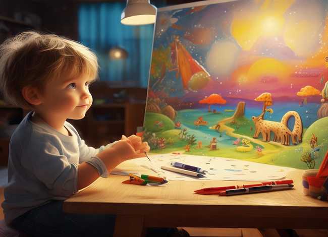 儿童绘画叙事故事（绘画幼儿故事）