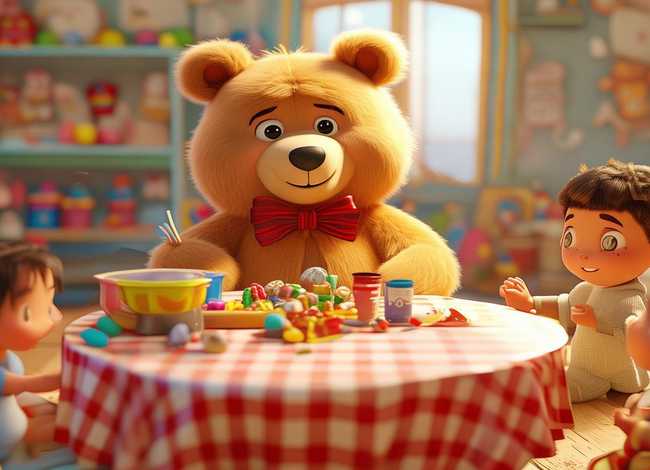 儿童故事小熊请客视频 - 幼儿故事小熊请客视频