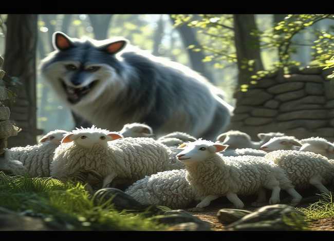 小羊和大灰狼故事视频；小羊和大灰狼故事视频播放