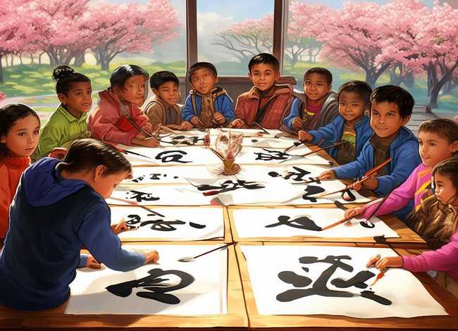 儿童书法小故事全集，少儿书法小故事
