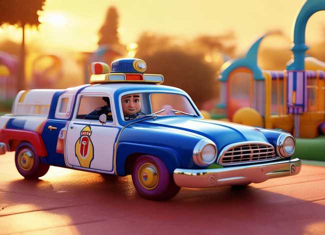 幼儿警车的故事 警车的故事 幼儿睡前