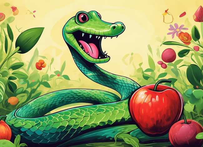 儿童故事大全好饿的小蛇；幼儿故事好饿好饿的小蛇