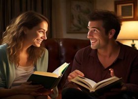 讲故事男女；讲故事男女之间的作用