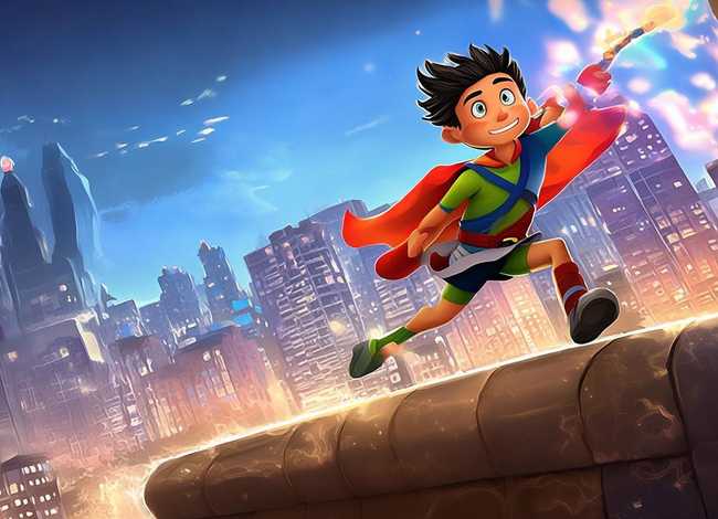 小英雄故事动画 - 小英雄的故事动画