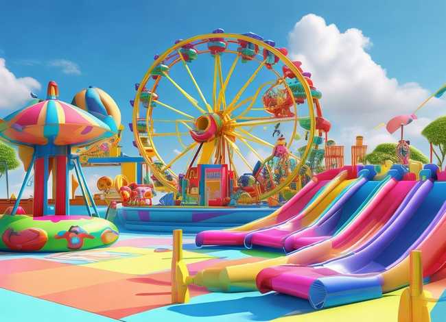 儿童乐园里；儿童乐园里的游乐设备有哪些