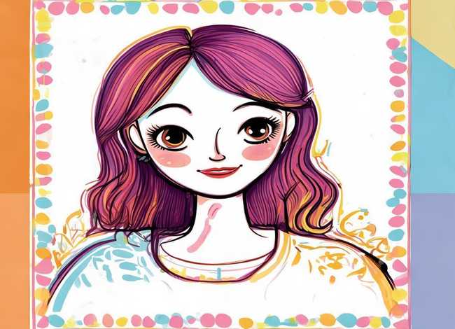 妈妈儿童画简单又漂亮；妈妈儿童画简单又漂亮图片