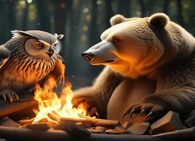 爱听故事的大熊（爱听故事的大熊告诉我们道理）