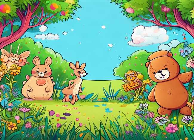 儿童绘本插图故事、幼儿绘本故事插图