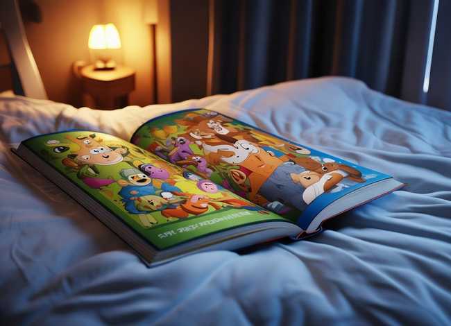 儿童睡前故事绘本电子文件；绘本睡前故事文字版