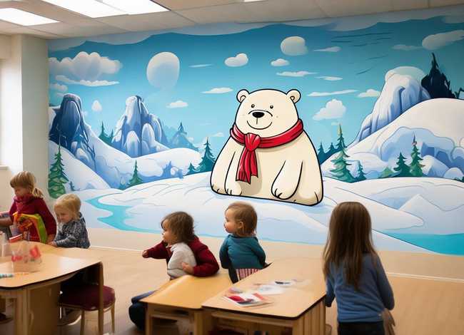 北极熊的小故事幼儿园、北极熊的小故事幼儿园中班