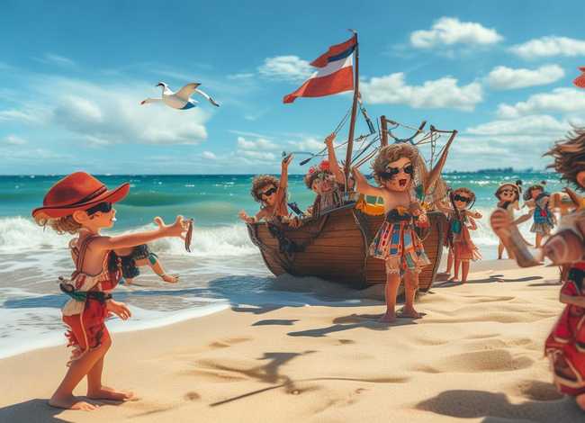 海盗故事儿童 - 关于海盗的幼儿故事