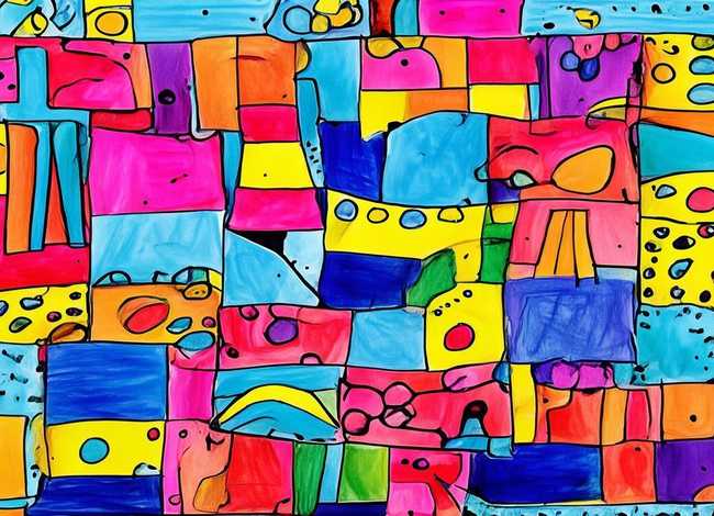 儿童画花纹图案 儿童画花纹图案简单