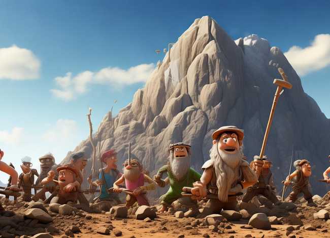 儿童故事动画愚公移山、愚公移山的故事动画视频