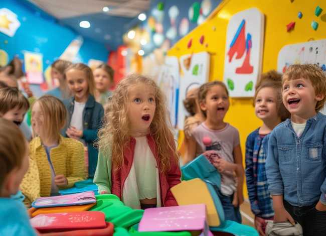 科技馆儿童绘画 - 科技馆儿童绘画可爱又简单