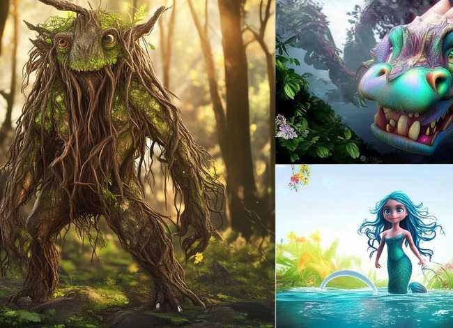 儿童有声故事三个怪物；三个怪物的故事