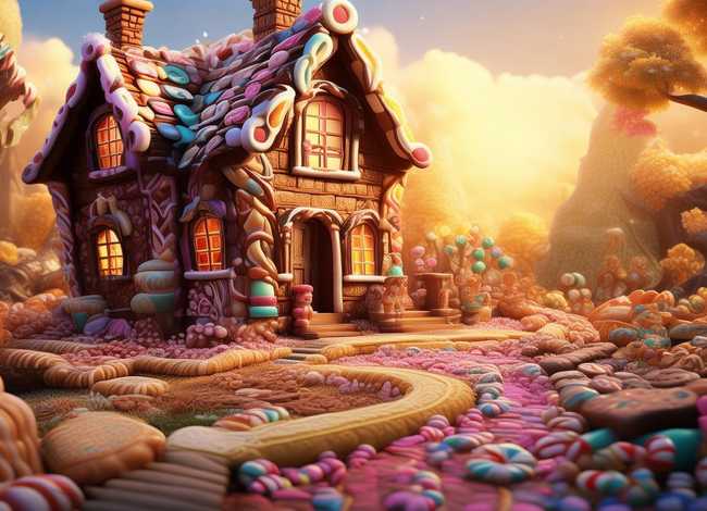 饼干房子格林童话故事，格林童话 饼干房子