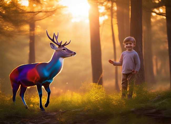 儿童九色鹿文字故事 - 九色鹿故事内容文字