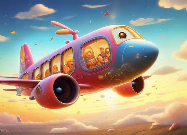 讲述儿童飞机故事（飞机故事幼儿睡前故事文字）
