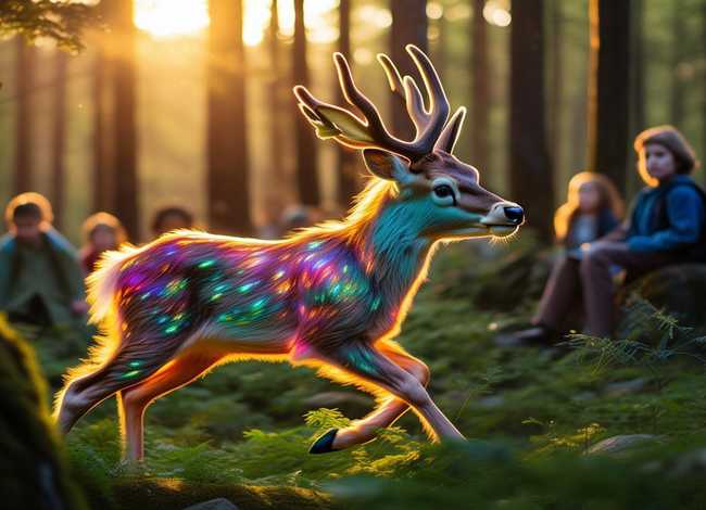 儿童故事九色鹿的故事 - 九色鹿的故事内容