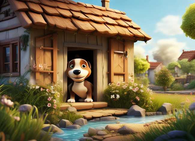 小狗的房子的故事 故事小狗的房子的故事