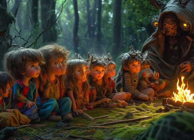 小孩妖怪故事 - 小孩听的妖魔鬼怪故事