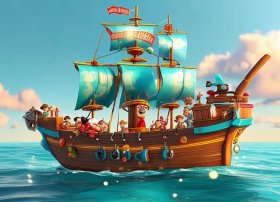 海盗船幼儿故事；海盗船幼儿故事大全