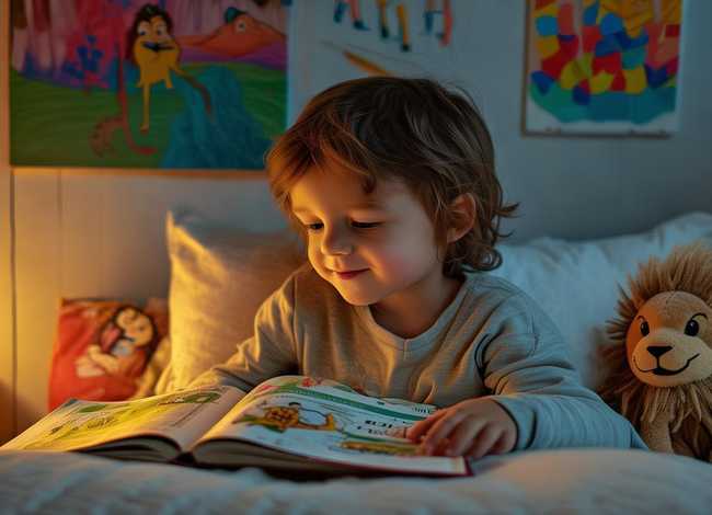 儿童故事听狮子叫 - 儿童故事3-6岁睡前听狮子故事