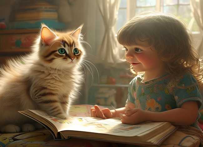 小猫咪故事儿童故事 小猫咪的幼儿故事