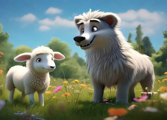 儿童故事小羊和小狼 幼儿故事小羊和狼的故事