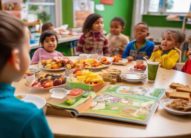 儿童早餐故事读本；幼儿园里的早餐故事