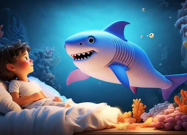 睡前故事儿童完整0到3岁鲨鱼绘本,故事大全 鲨鱼睡前故事 睡前故事儿童完整0到3岁鲨鱼绘本,故事大全 鲨鱼睡前故事