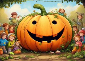 有关南瓜的绘本故事、有关南瓜的绘本故事图片