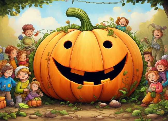 有关南瓜的绘本故事、有关南瓜的绘本故事图片