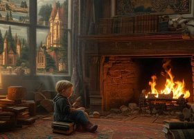 过去的儿童故事；讲述过去的故事