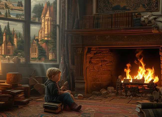 过去的儿童故事；讲述过去的故事