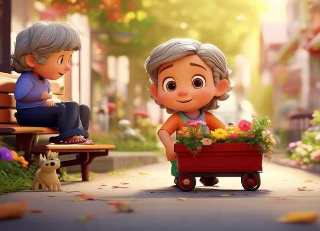 乐于助人的儿童故事绘本 - 关于乐于助人的绘本故事