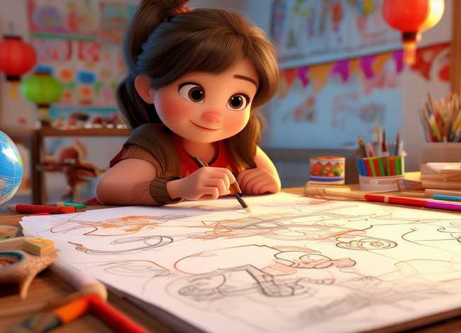 英语春节绘本简笔画；英语春节绘本简笔画怎么画