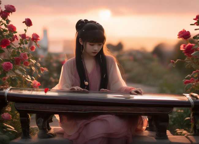 玫瑰少年古筝谱d调、玫瑰少年古筝简谱d调