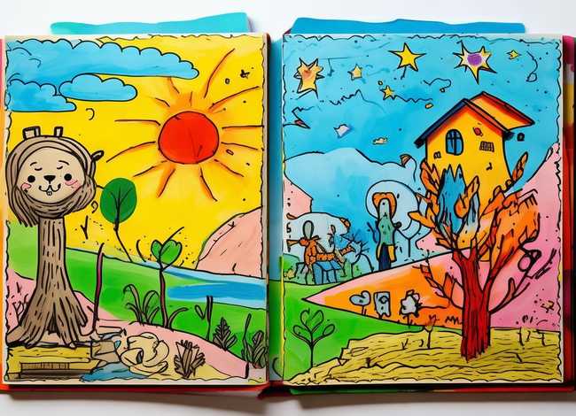 幼儿自制故事书，幼儿自制故事书简单图画大全