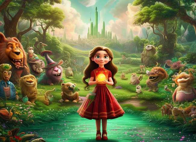 绿野仙踪,故事、绿野仙踪故事简介100字