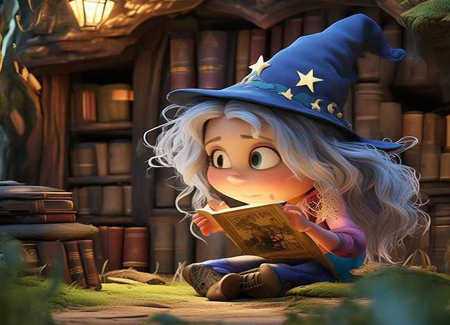 女巫儿童绘本故事 女巫的绘本故事