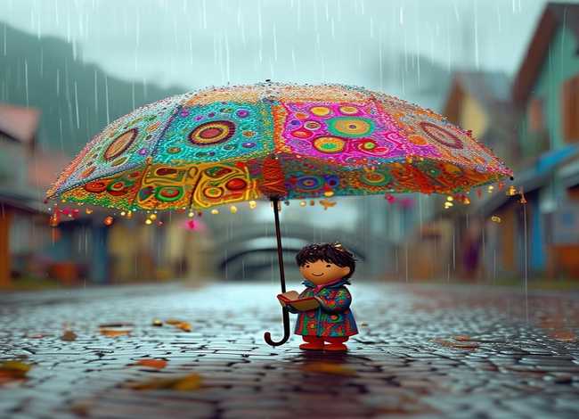 雨伞 小故事 - 雨伞小故事gif原图